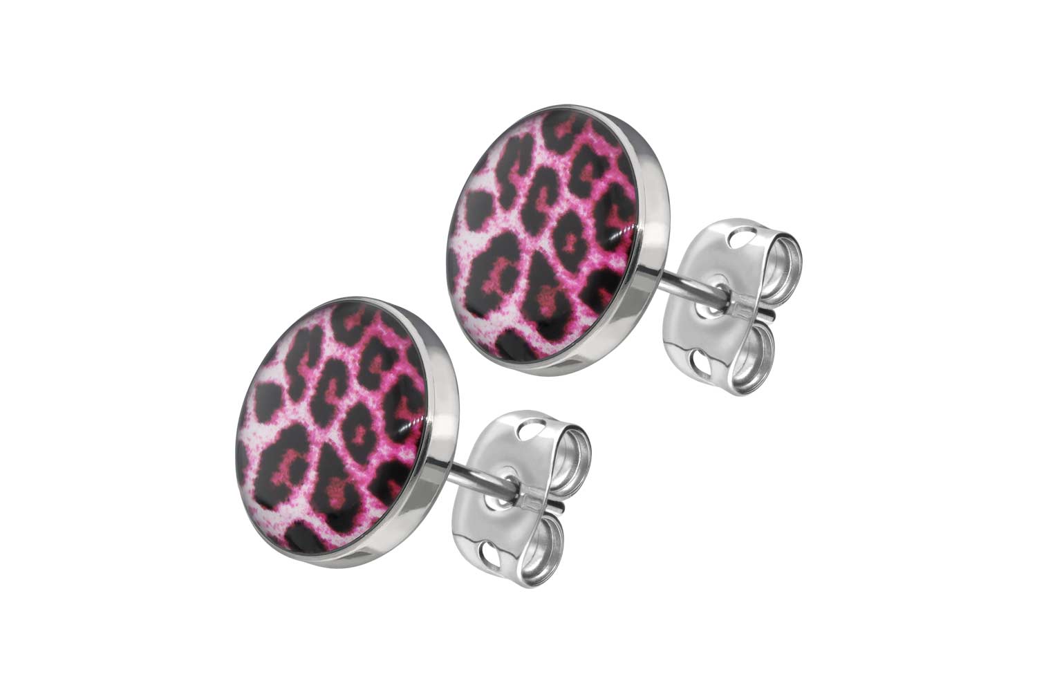 Piercingline DE Chirurgenstahl Ohrstecker LEOPARD 4c3c47a12c08b5825ba035e373e13199